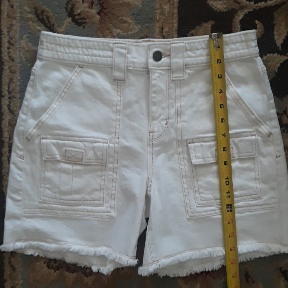 A.n.a white jean shorts - Picture 15 of 16